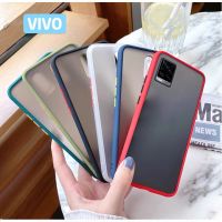 เคสขอบสีหลังขุ่นVivoY20/Y20I | Y17/Y12/Y11/Y15 | Y30/Y50 V19 Y95 Y93 Y91 เคสแข็ง เคสกันกระแทกสวยๆ