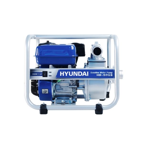 hyundai-เครื่องยนต์ชนปั๊ม-รุ่น-hd-50gs-เครื่องสูบน้ำเบนซิน-ใช้งานได้หลากหลาย-สำหรับน้ำสะอาด-และน้ำที่มีตะกอน-จัดส่ง-kerry