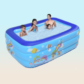 Bể bơi cho bé trong nhà đủ các kích thước , hồ bơi trong nhà cho bé có đáy chống trượt vui chơi khi mùa hè nóng bức