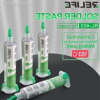 ☁✵ Relife 35g RL-403 10CC Syringe BGA Solder Paste Flux 183°C Sn63/Pb67 20-38um for Mobile Phone Motherboard Repair Welding Fluxes