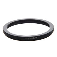 52mm-46mm 52mm to 46mm Black Step Down Ring Adapter for Camera