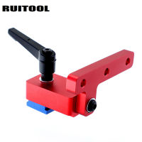 Mitre Track Stop สำหรับ T-Slot T-Tracks Aluminium Alloy Multi DIY Manual Woodworking Tools