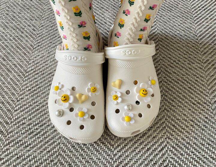 Jibbitz accessories smile flower jibbitz set Korean style jibbitz set