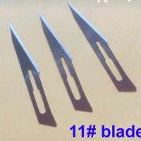 อุปกรณ์การแพทย์  ใบมีดปลายแหลม ตัดชิ้นเนื้อ  sterile surgical blade No11 ใบมีดปลอดเชื้อ