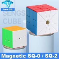 ❐☈✥ tqw198 SengSo Mr.M SQ-0 SQ-1 SQ-2 Magnetic Speed Cube Puzzle Magico Cubo Square SQ0 SQ1 SQ2 Magnets Kids Educational Toys