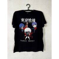 【HOT】Vintage Shirt เสื้อ Tokyo Ghoul100%cotton