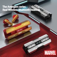 Marvel LY-619 หูฟังไร้สายบลูทูธหูฟัง BT5.3 9D สเตอริโอกีฬาหูฟัง TWS หูฟังไร้สายหูฟังสำหรับเล่นเกม