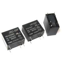 5ชิ้น Jzc-32f รีเลย์กำลังไฟ5V 12V 24V Jzc-32f-005-Zs3 Jzc-32f-012-Zs3 Jzc-32f-024-Zs3 10a 250vac 5pin