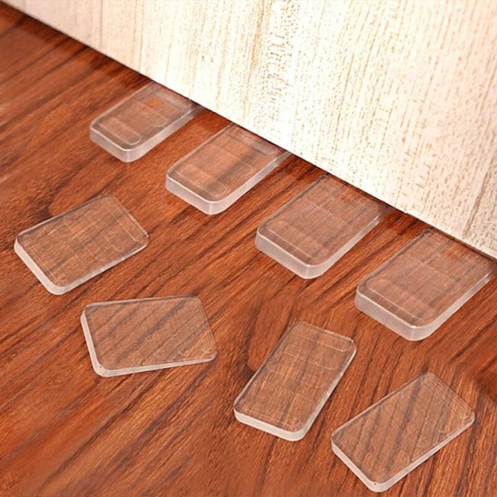 AngelaNormandIvR 8 Pack Table Wedge Clear Toilet Shim, Levelers