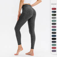 Womens camouflage fitness pants running tight yoga pants leopard print high waist hip lifting sports pants 12350