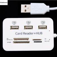 Kebidumei ใหม่ล่าสุดความเร็วสูง Hot USB 2.0 Hub 3พอร์ตพร้อมเครื่องอ่านการ์ด Multi USB Splitter Combo All In One สำหรับ PC แล็ปท็อป