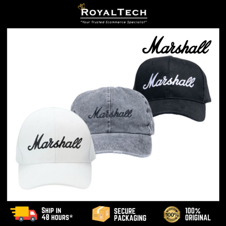 marshall-headware-series-headware-series-หมวกเบสบอล-หมวกแก๊ปโลโก้-marshall-ตัวแทนจําหน่ายที่ได้รับอนุญาตจาก-marshall-travel