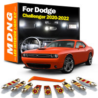 MDNG 13ชิ้น C An BUS โคมไฟในร่มสำหรับ Dodge Challenger 2020 2021 2022ยานพาหนะหลอดไฟ LED ภายในแผนที่โดมชุดไฟอุปกรณ์เสริมในรถยนต์