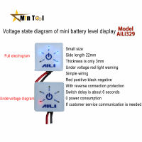 1วินาที2วินาที3วินาที4วินาทีตะกั่วกรดลิเธียมเหล็กฟอสเฟตพลังงาน Tester แผงจอแสดงผลที่มี Undervoltage บ่งชี้อุปกรณ์เสริม