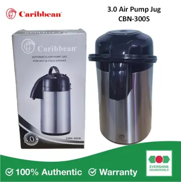 3.0L Vacuum Flask Water Bottle Hot Selling Air Pump Pot Iron Body