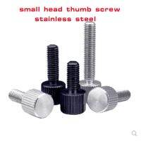 2 10pcs M2 M2.5 M3 M4 M5 M6 304 Stainless Steel Thumb Screws Small Plain Type Metric Knurled Head Manual Adjustment Screws