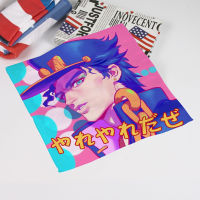 [In stock]JOJO มหัศจรรย์มาก Sora Tiao Chengtaro Xu Lun Jesta Family Anime Peripl Scarf ผ้าขนหนูผ้าเช็ดหน้าผืนเล็ก