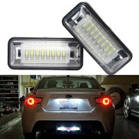 โคมไฟเลขหมายป้ายทะเบียน Led สำหรับรถยนต์ Toyota Gt 86 Subaru Impreza Wrx Sti กันชนรถ Xv Crosstrek Brz Legacy Ascent Outback Forester