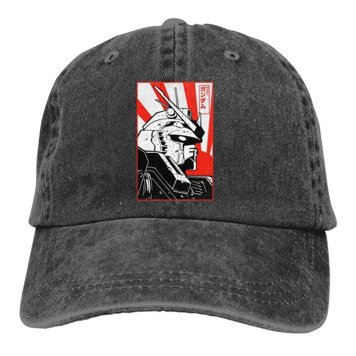 gundam-baseball-cap-cowboy-hat-peaked-cap-cowboy-bebop-hats-men-and-women-hats