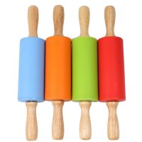 22.5cm DIY Slime Rolling Silicone Wooden Plasticine Clay Mold Tools Plasticine Set Clay Moulds Sets Educational Toy for children Clay  Dough