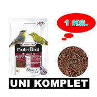 คุ้มสุดๆ NutriBird Uni ไซร์ S สำหรับนก กรงหัวจุก เลิฟเบิร์ด ฟอฟัส หงษ์หยก บรรจุ 1 กิโลกรัม ราคาถูก อาหารนกแก้ว อาหารตระกูลนกแก้ว อาหารนกแก้วพันธุ์ใหญ่  อาหารนกแก้วมาคอว์