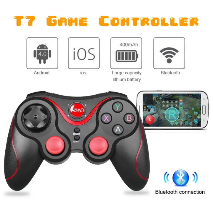 For Android Bluetooth Wireless Game Controller Handle For Smart phone ...