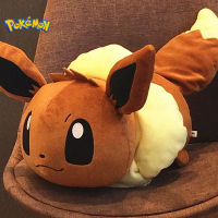 50เซนติเมตรขนาดใหญ่ Eevee ของเล่นตุ๊กตาโปเกมอนถือหมอนยัดไส้น่ารัก Kawaii Eevee หมอนตุ๊กตาตุ๊กตาของขวัญของเล่นสำหรับเด็กของขวัญคริสต์มาส