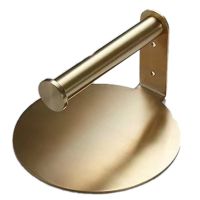 Stainless Steel Gold Tissue Holder Bathroom Toilet Roll Paper Holder Wall Mounted Storage Rack Paper Holder