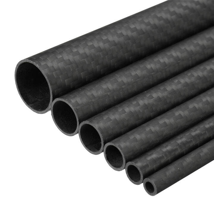 carbon-fiber-tube-round-od-6-20mm-id-4-18mm-3k-matte-rolled-rod-300mm