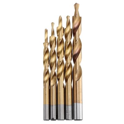 Titanium Coating Twist Step Drill Bits for Manual Pocket Hole Jig Master System 8-4/9-5/10-5/10-6/12-8mm Woodworking Tool