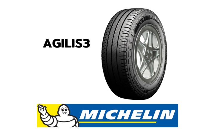 ยางรถยนต์-ขอบ14-michelin-195-80r14-รุ่น-agilis3-4-เส้น-ยางใหม่ปี-2020