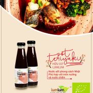 Sốt Teriyaki Hữu Cơ 200ml Lumlum Organic Teriyaki Sauce