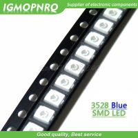 100pcs Blue 3528 1210 SMD LED diodes light IGMOPNRQ