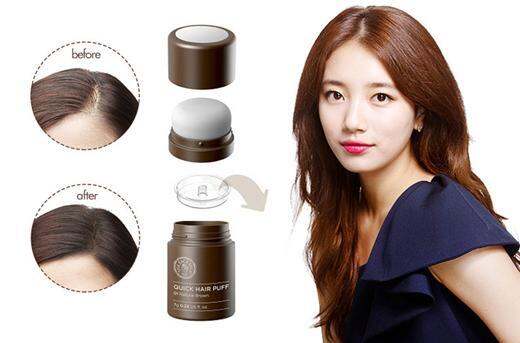 ผงไฟเบอร์ผมบาง-ทัฟฟ์คุชชั่นสูตรกันน้ำ-ผงไฟเบอร์ใส่ผม-the-face-shop-quick-hair-puff-7g-01natural-brown-ปิดผม-คุมความมันส่วนเกิน-สินค้า-พร้อมส่ง