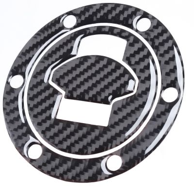 3D Carbon Fiber Tank Gas Cap Pad Filler Cover Sticker Decals For R1200RT K1200S F650 R1150 R//GT/ ALL
