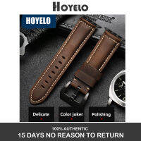 Hoyelo For  Apple Watch Band High Quality Leather Strap Men for Series 7 8 123456 SE Ultra 49mm 44mm 40mm Watch Band 45mm 41mm 38mm 42mm