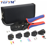 YFX-04B Crimping Pliers Quick-change Jaw Clamp Cable TubeplugInsulated terminals Kit Multifunctional Electrical Tools