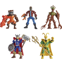 ? Big Player Series~ Authentic Hasbro Marvel Galaxy Guard 6-Inch Super Cute Cartoon Hand-Made Thor Tree Man Childrens Toy Model