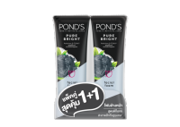 PONDS Pure Bright Facial Foam 85 g. (x2) โฟมล้างหน้า พอนด์ส เพียว ไบรท์ โฟมผลัดผิว เพื่อผิวสะอาดล้ำลึก 85 กรัม (x2)