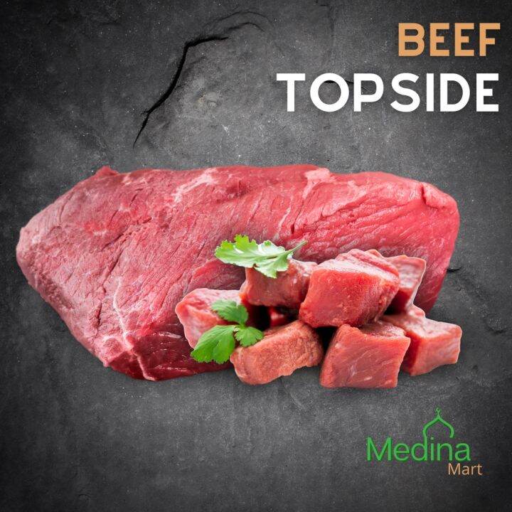 Halal Grass Fed Beef Topside (1KG) Lazada Singapore