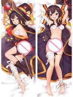 {การตกแต่งบ้านที่สร้างสรรค์} DIY ออกแบบเองปลอกหมอนอนิเมะ Dakimakura ให้คำอวยพรของพระเจ้า KonoSuba ในโลกมหัศจรรย์นี้! เคสฝาครอบหมอนกอด Megumin