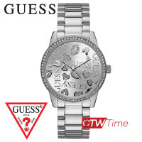 (ผ่อนชำระ สูงสุด 10 เดือน) Guess Smooch นาฬิกาข้อมือผู้หญิง สายสแตนเลส รุ่น W1205L1 (สีเงิน)