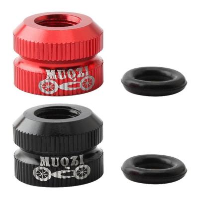 Tire Valve Nut Road Bike Presta Valve Nut Bike Accessories with Sealed O Ring Suit for Most Mountain Bikes Road Bikes and More Anti-Rust and Anti-Corrosion attractively