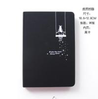 Luminous Black Moon Light Notebook Cute Graffiti Note Book Diary Planner Journal Notepad Stationery Office School Supplies