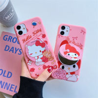 เคสซิลิโคนนิ่ม V11i Y90สำหรับ VIVO Y91 Y93 Y95 Y91C Y55 Y70 Y1s Y15 Y11 V5 U10 Y85 Y3s Y71 Y55s ลายการ์ตูนเฮลโลคิตตี้เมโลดี้ซิลิโคน Y66นิ่ม Y67