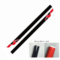 For Volkswagen-POLO VW-GOLF GTI-R LINE-R WRC-TSI Doors Sport Stripes Car Door Side Skirt Sticker Auto Body Decor Vinyl Decals