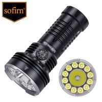 Sofirn IF30 LUMINUS SFT4ไฟฉาย LED ที่มีประสิทธิภาพ12000lm แบตเตอรี่32650 USB C ไฟฉายชาร์จไฟได้ไฟกลางแจ้ง