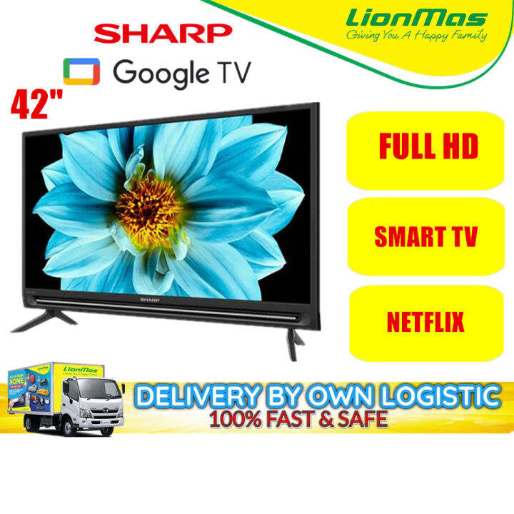 SHARP 42" Full HD Smart LED TV 2TC42EG1X Lazada