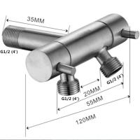 G12 304สแตนเลสหัวคู่ใช้คู่ Bib,ก๊อกน้ำเครื่องซักผ้า,Bib ห้องน้ำ,แตะ,ก๊อกน้ำสวนมุมวาล์ว