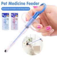 TEX1PCS Pet Medicine Syringe Tablet Pill Gun Piller Push Dispenser Medicine Water Milk Syringe Dog Cat Puppy Feeder Kit